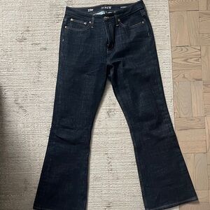 J. Crew Women's Dark Blue Flare Jeans